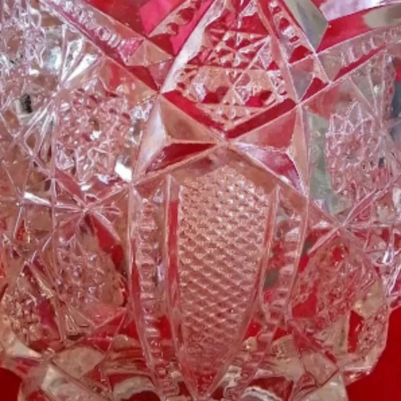 Vintage Cut Glass Creamer - Picture 4 of 6